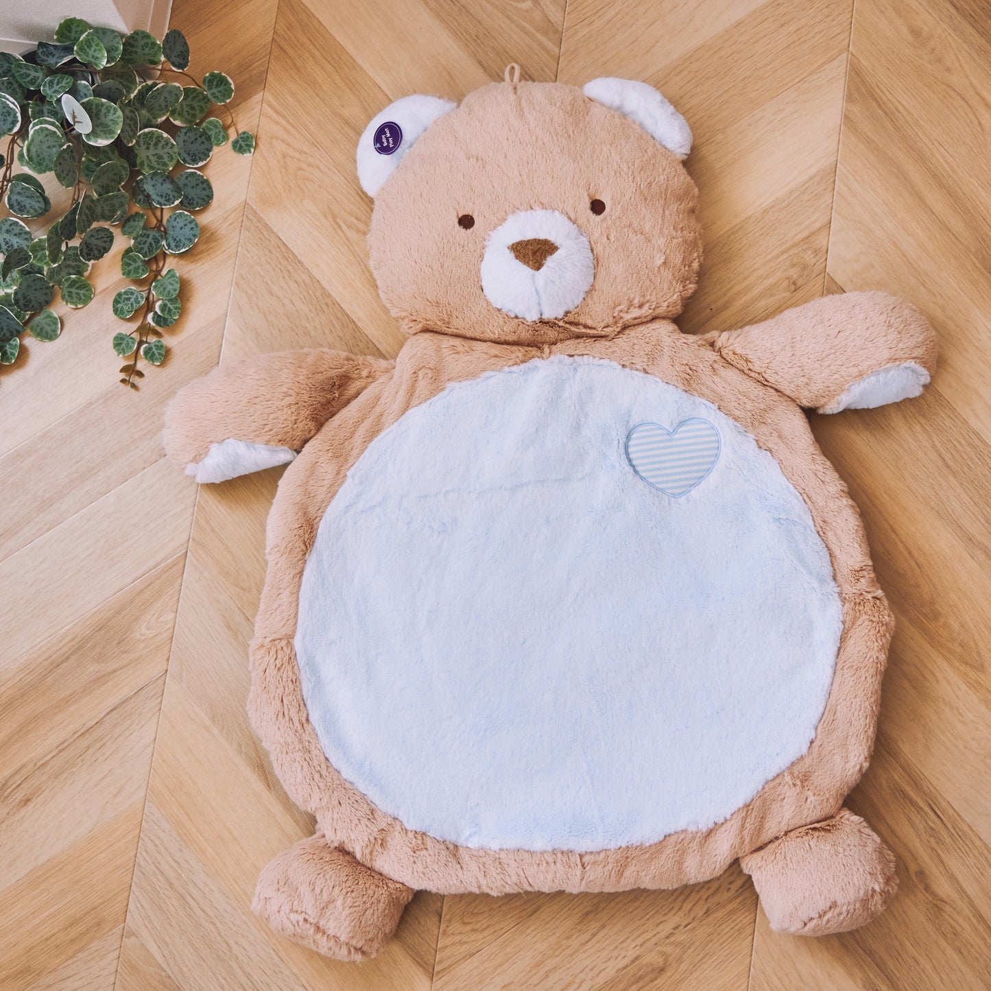 メリーマイヤー Mary Meyer 日本 |ベビーマット ベア ブルー - MaryMeyer.jp